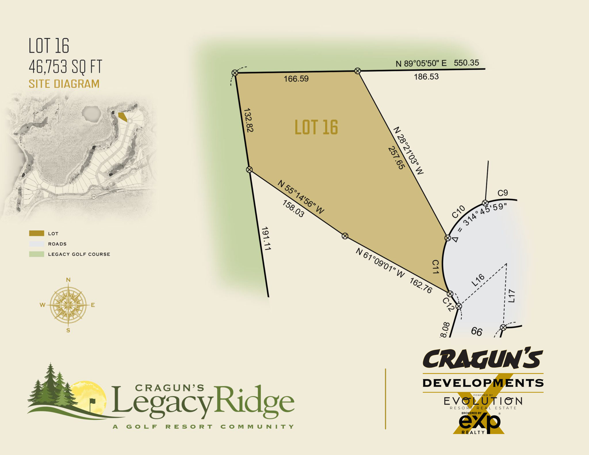 Legacy Ridge Lot 16 at Cragun's Developments in Brainerd, MN