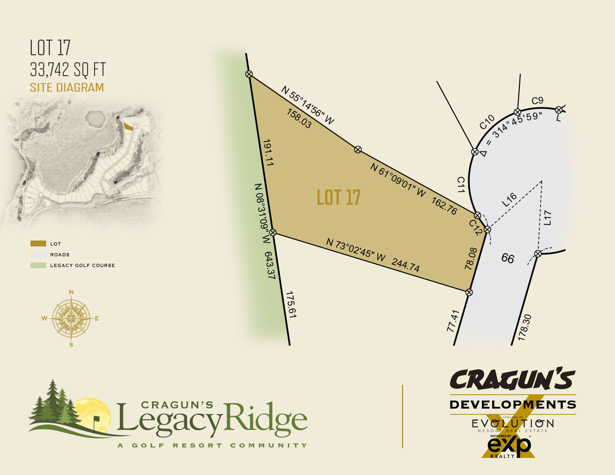 Legacy Ridge Lot 17 at Cragun's Developments in Brainerd, MN