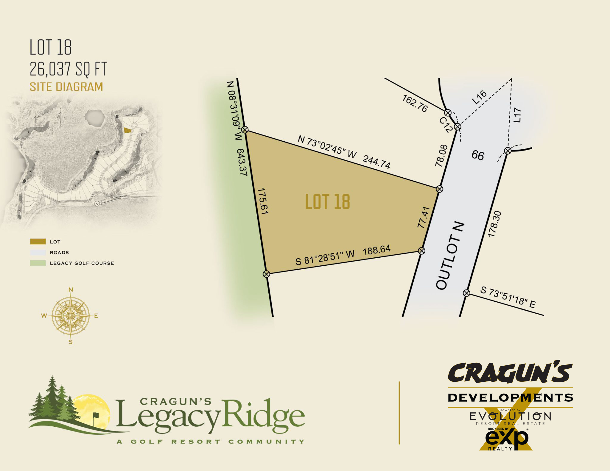 Legacy Lot #18 at Cragun's Developments in Brainerd, MN