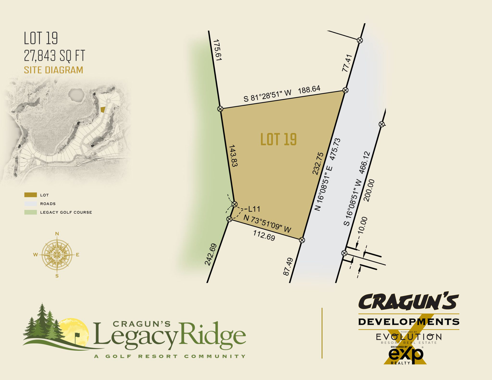 Legacy Ridge Lot 19 at Cragun's Developments in Brainerd, MN