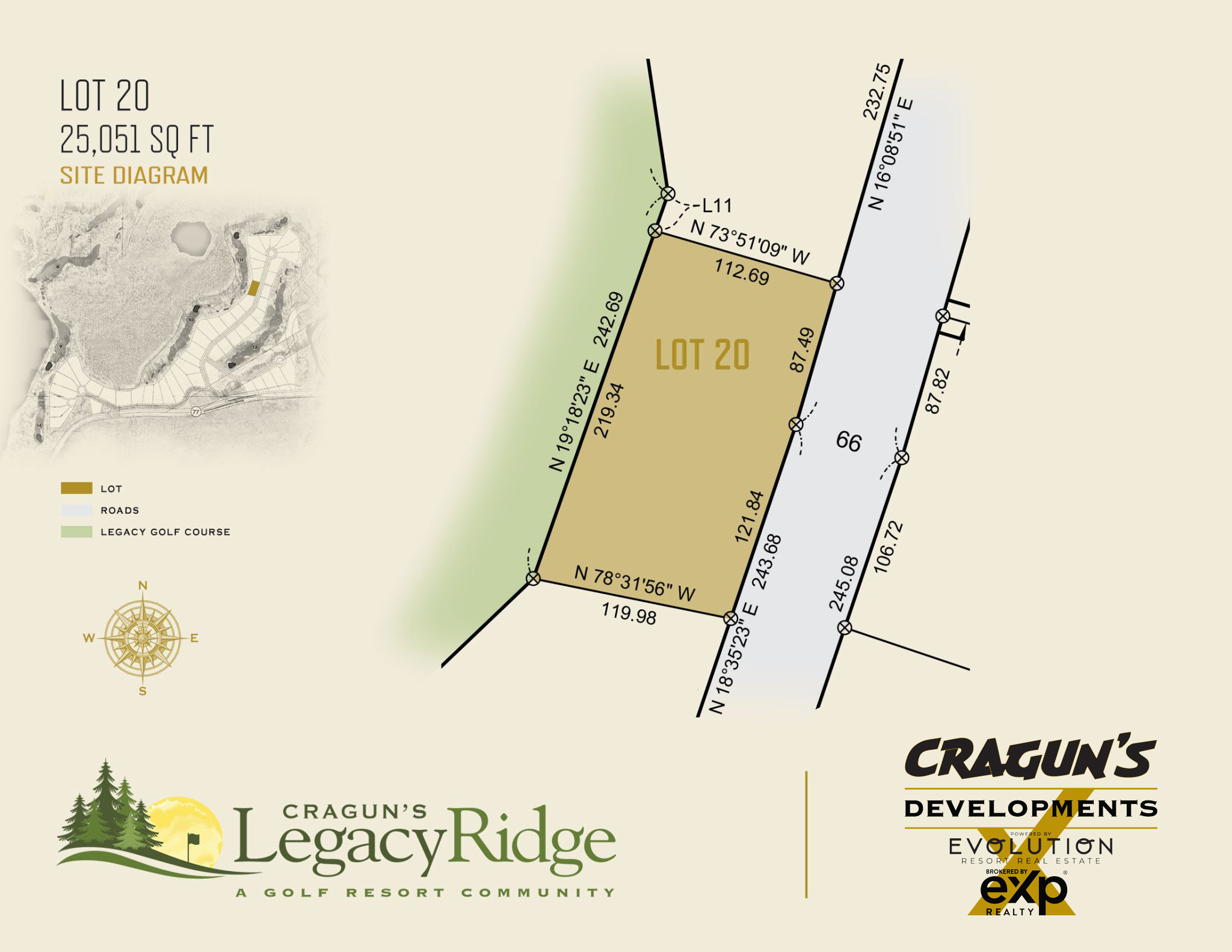 Legacy Ridge Lot 20 at Cragun's Developments in Brainerd, MN