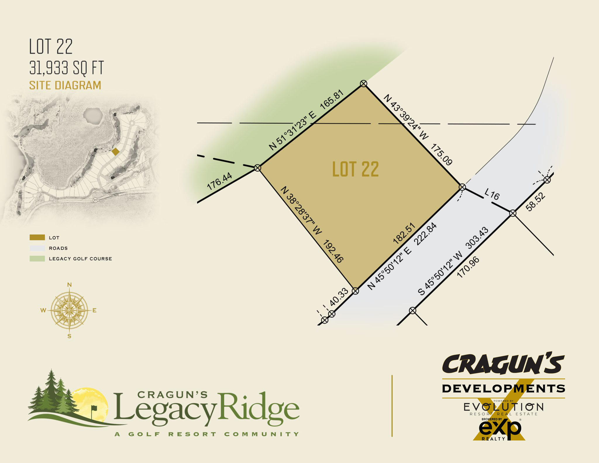 Legacy Ridge Lot 22 at Cragun's Developments in Brainerd, MN
