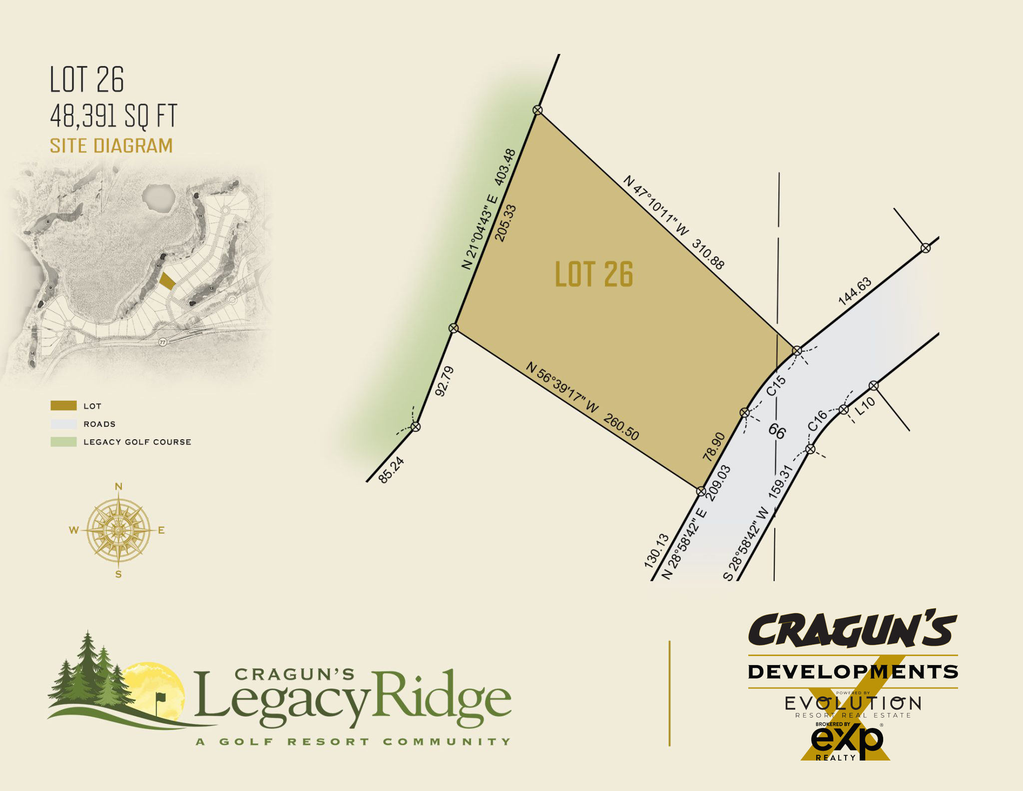Legacy Ridge Lot 26 at Cragun's Developments in Brainerd, MN