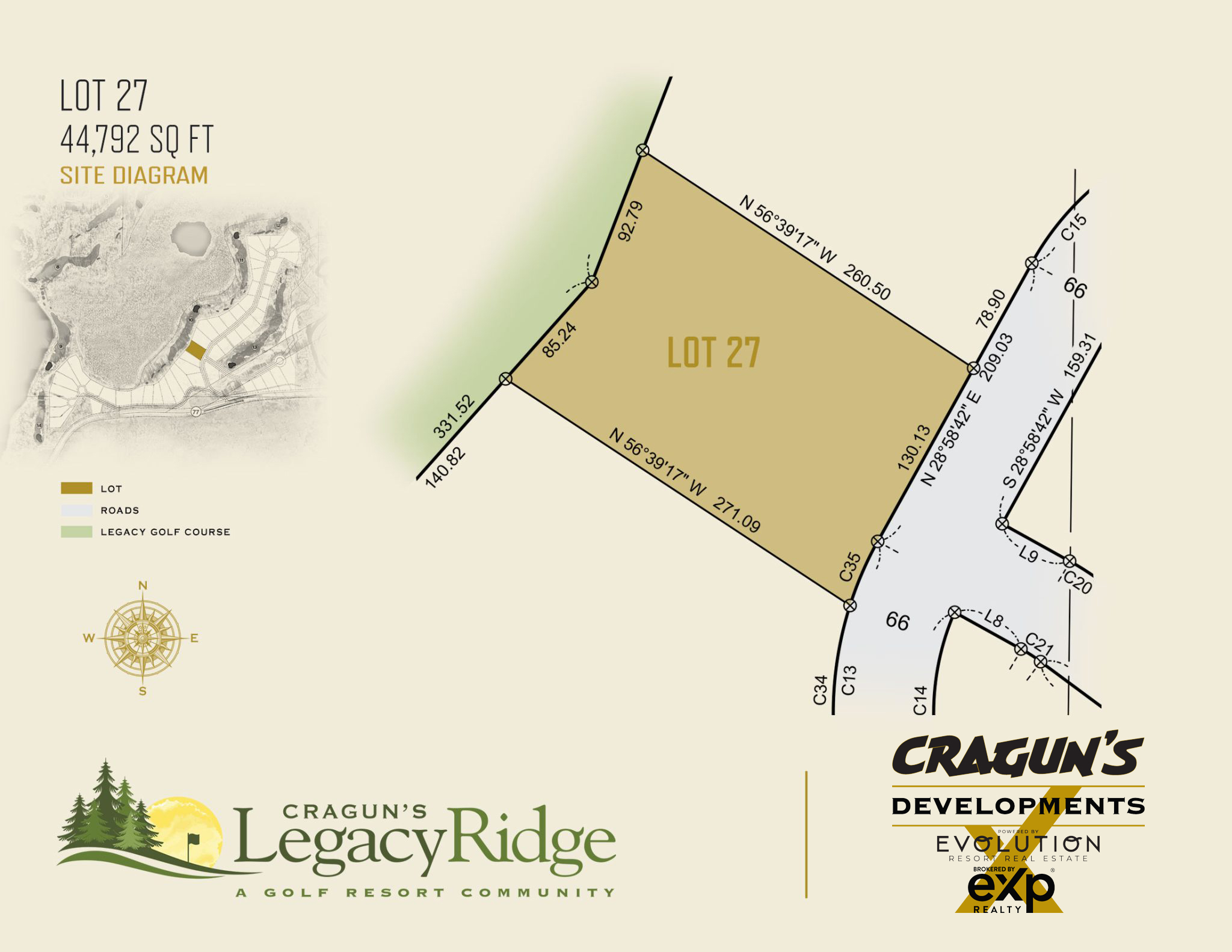 Legacy Ridge Lot 27 at Cragun's Developments in Brainerd, MN