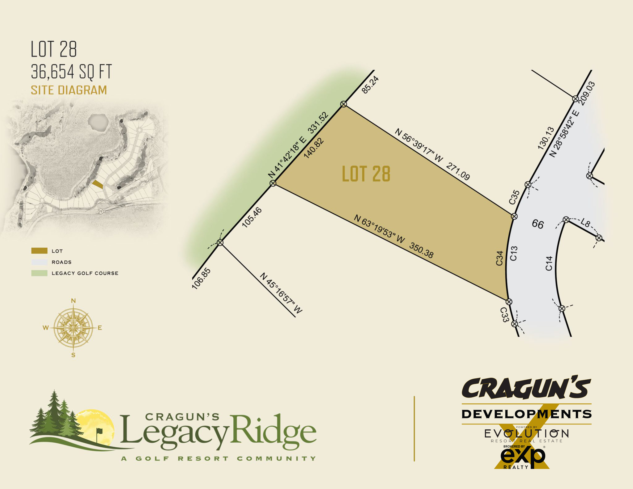 Legacy Ridge Lot 28 at Cragun's Developments in Brainerd, MN