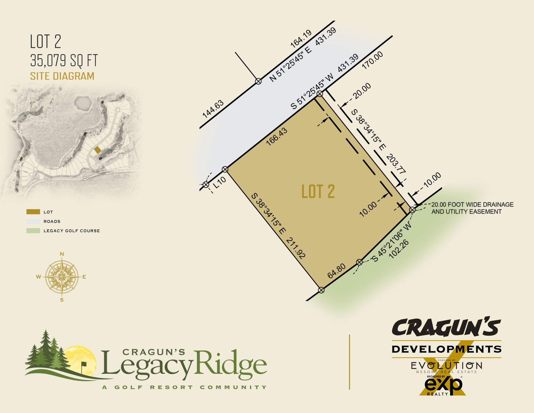 Legacy Ridge Lot 2 at Cragun's Developments in Brainerd, MN