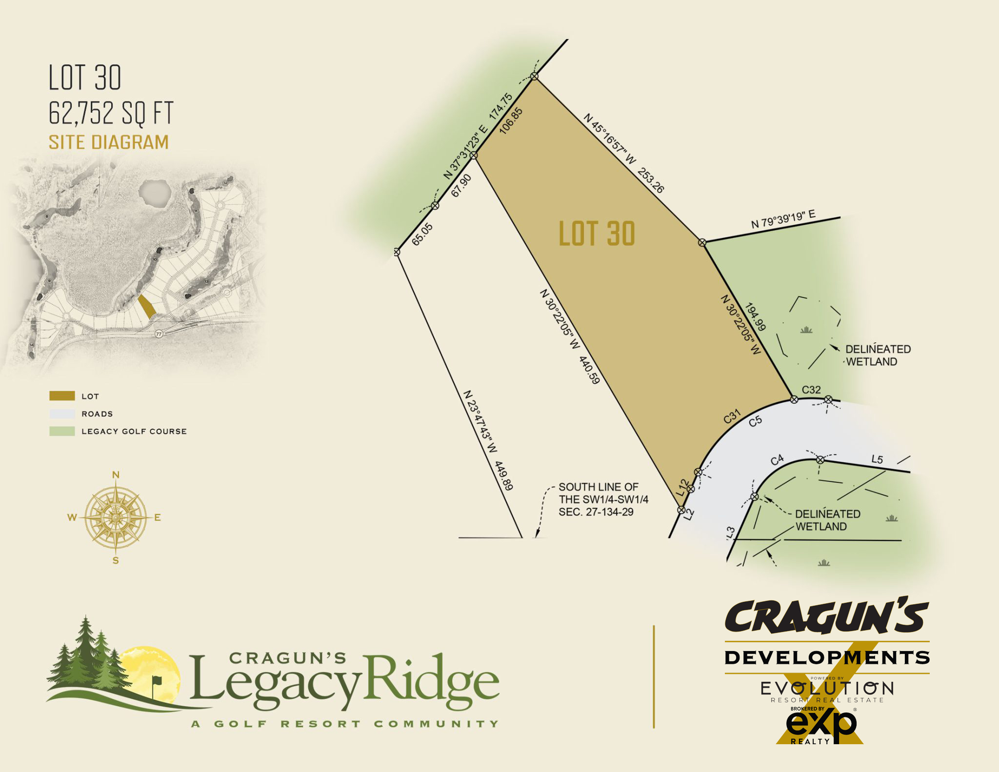 Legacy Ridge Lot 30 at Cragun's Developments in Brainerd, MN