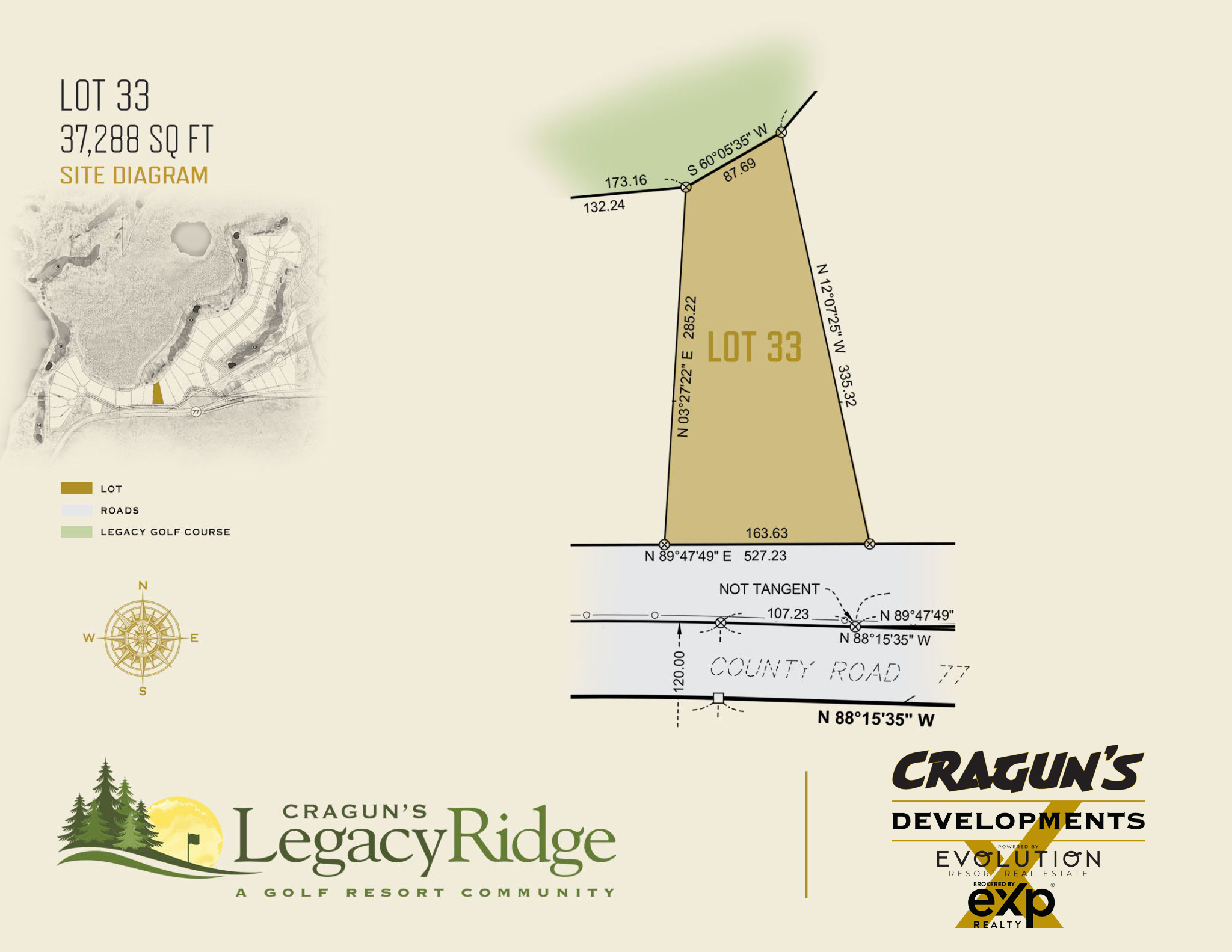 Legacy Ridge Lot 33 at Cragun's Developments in Brainerd, MN