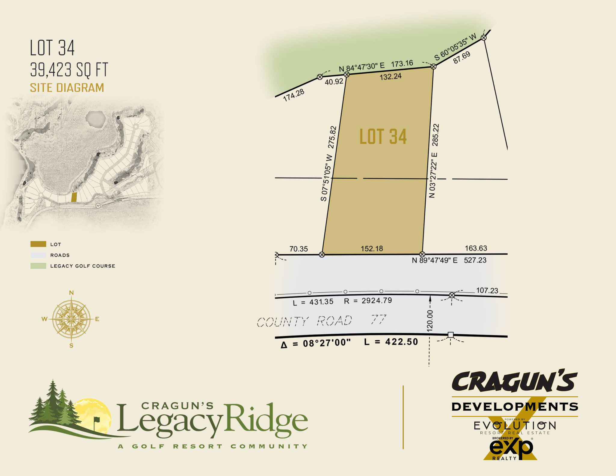 Legacy Ridge Lot 34 at Cragun's Developments in Brainerd, MN