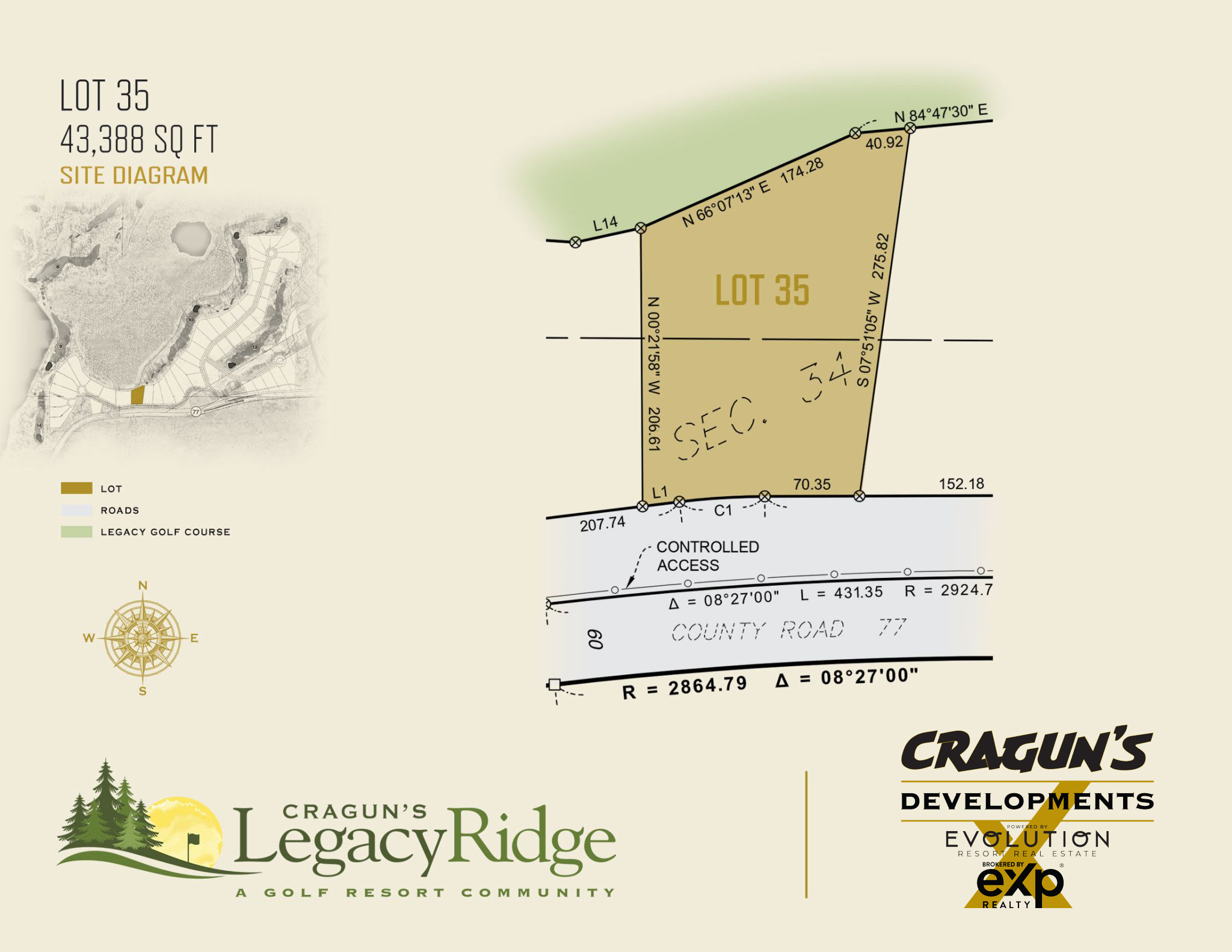 Legacy Ridge Lot 35 at Cragun's Developments in Brainerd, MN