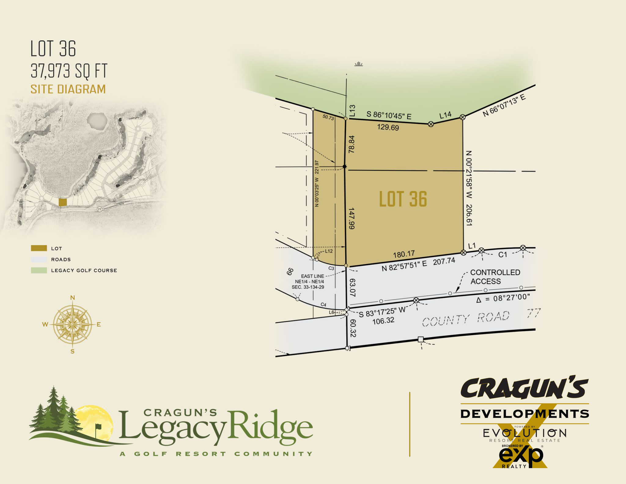 Legacy Ridge Lot 36 at Cragun's Developments in Brainerd, MN