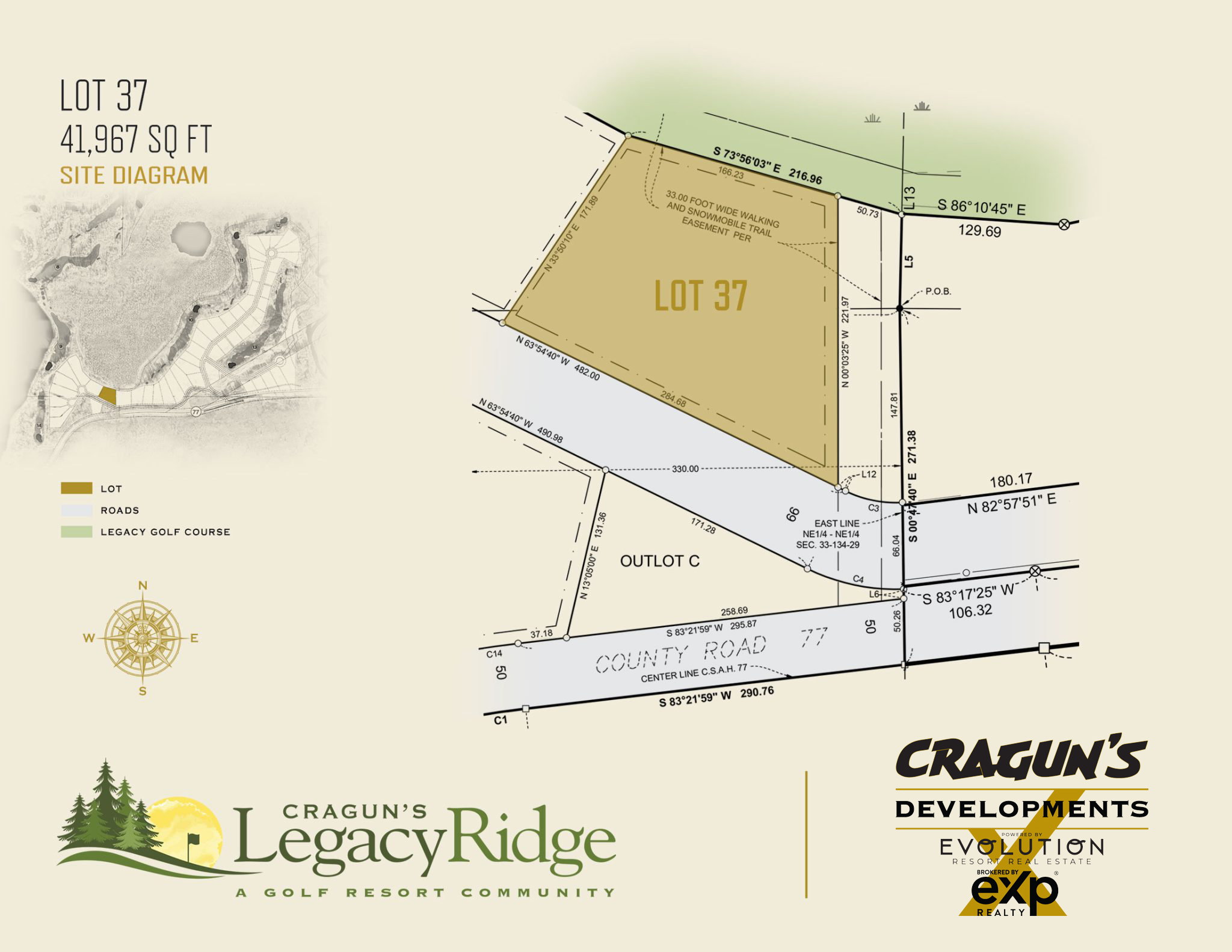 Legacy Ridge Lot 37 at Cragun's Developments in Brainerd, MN
