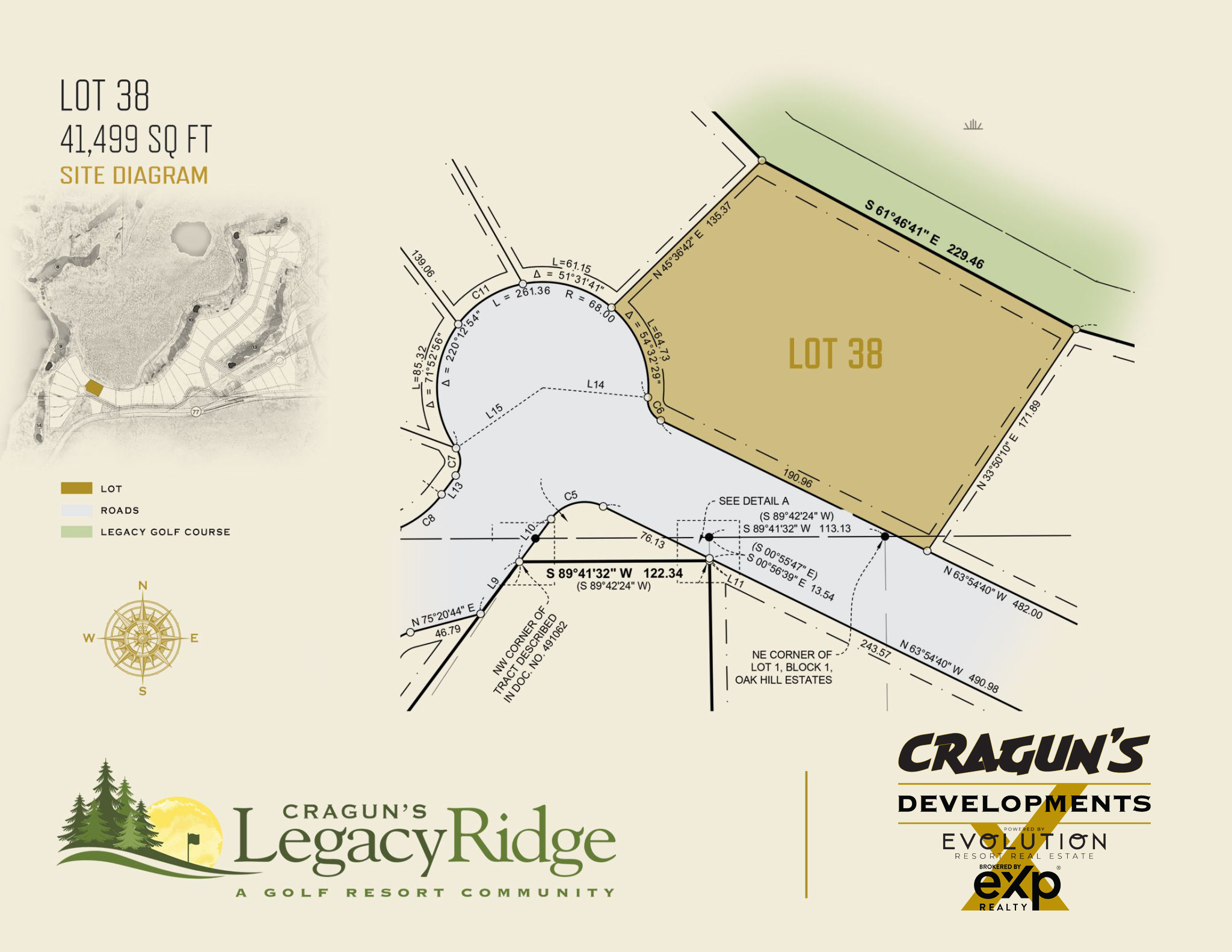 Legacy Ridge Lot 38 at Cragun's Developments in Brainerd, MN