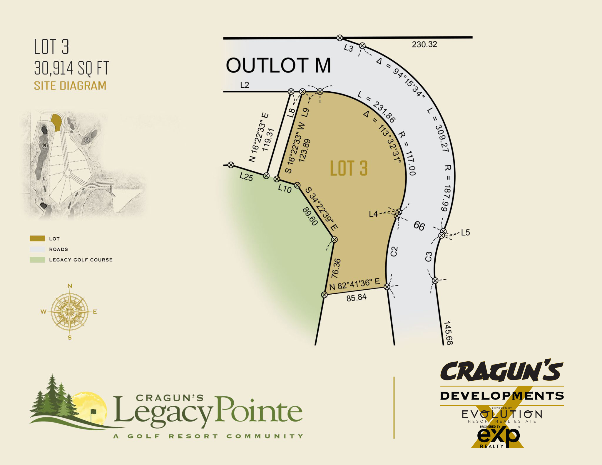Legacy Pointe Lot 3 at Cragun's Developments in Brainerd, MN