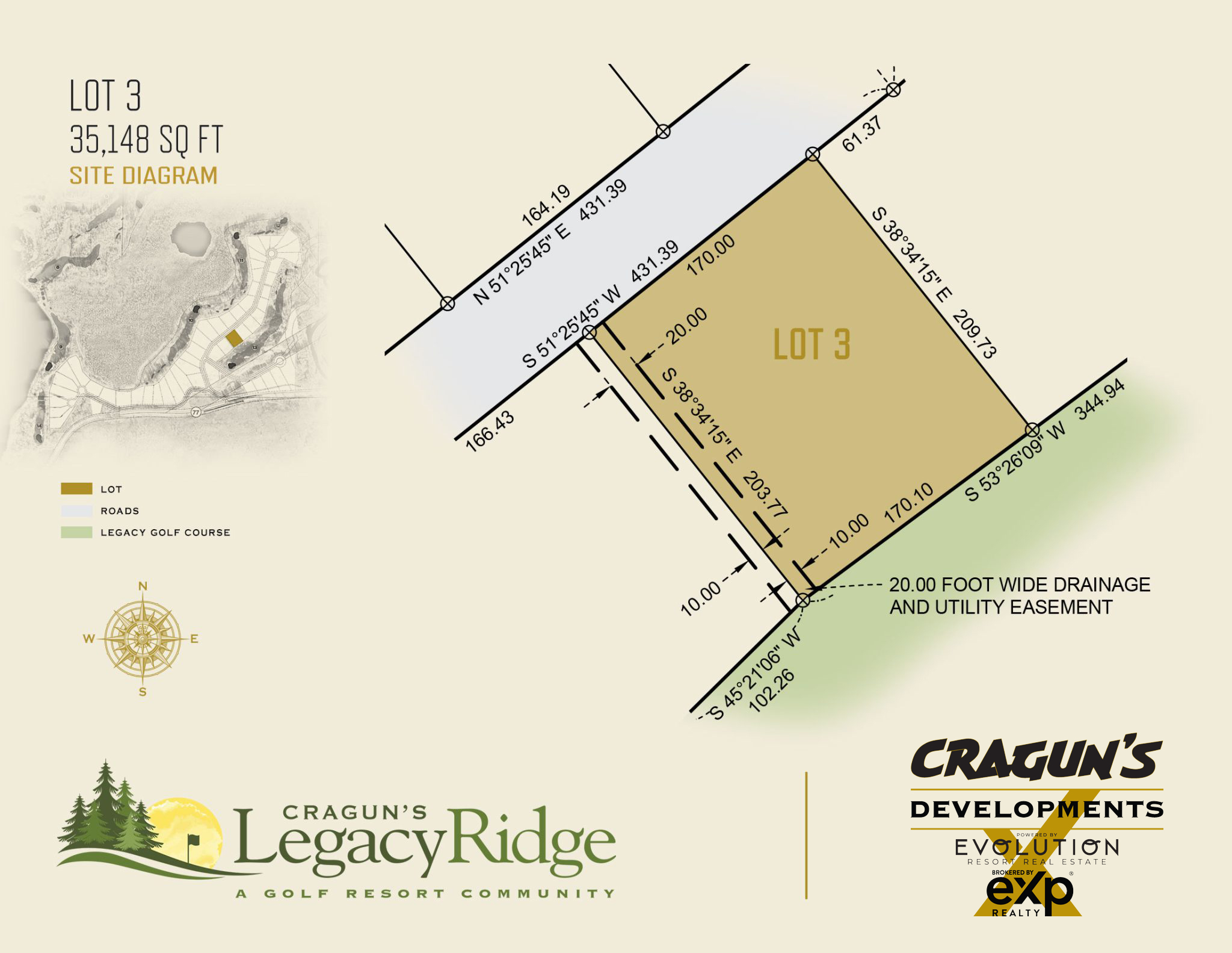 Legacy Ridge Lot 3 at Cragun's Developments in Brainerd, MN