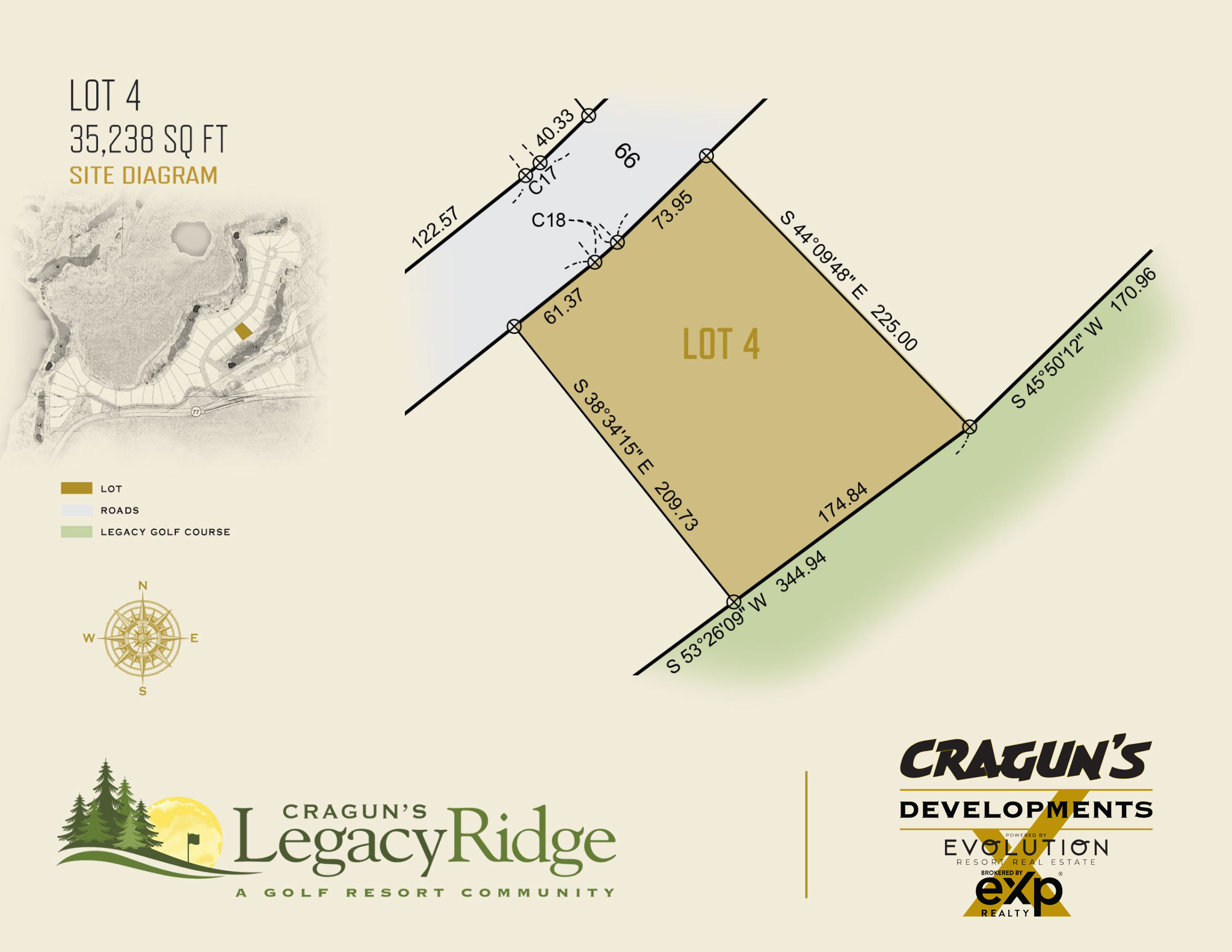 Legacy Ridge Lot 4 at Cragun's Developments in Brainerd, MN