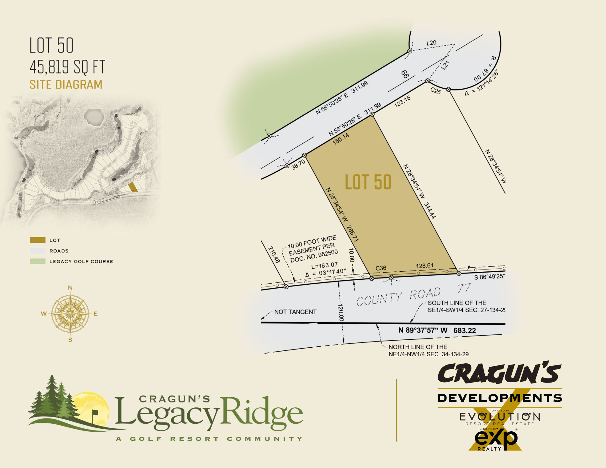 Legacy Ridge Lot 50 at Cragun's Developments in Brainerd, MN