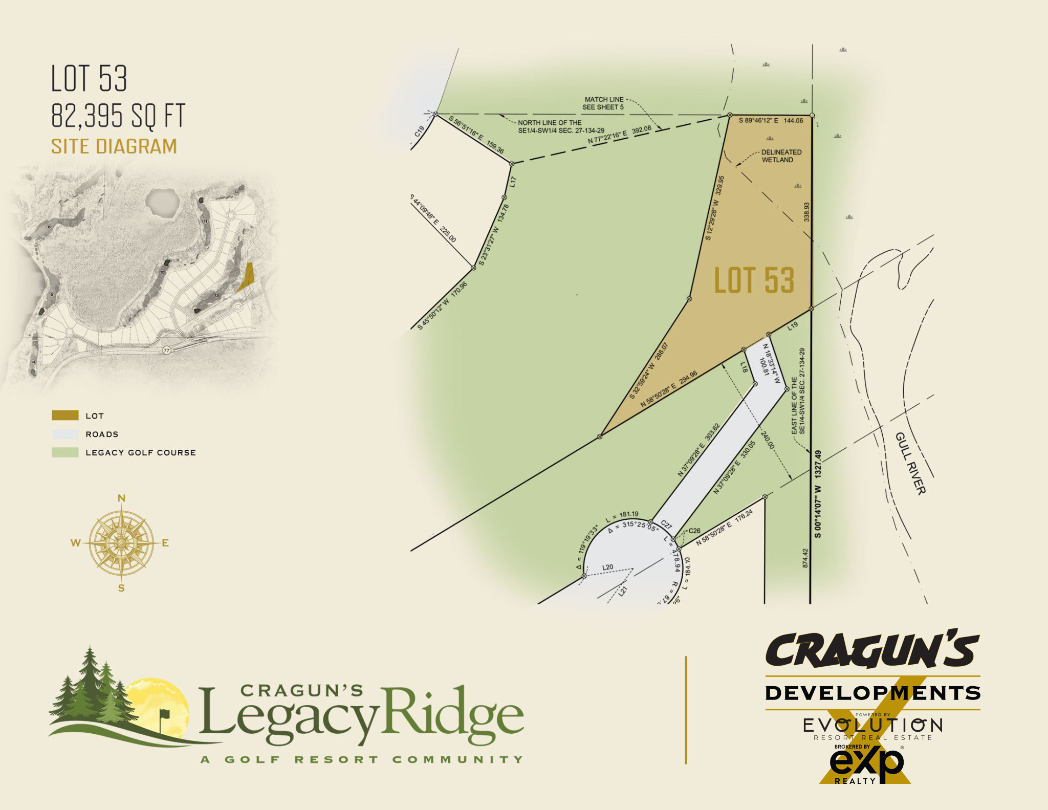 Legacy Ridge Lot 53 at Cragun's Developments in Brainerd, MN