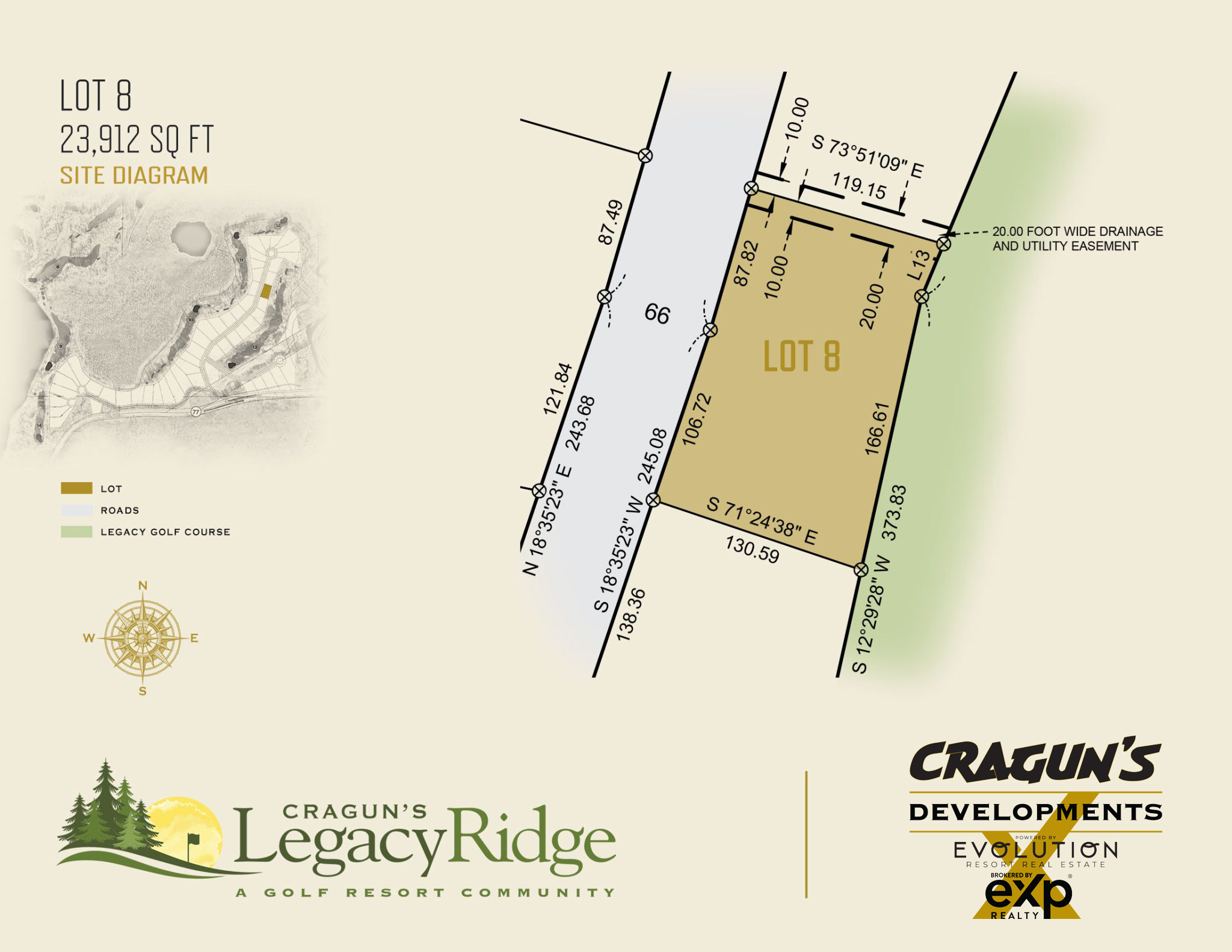 Legacy Ridge Lot 8 at Cragun's Developments in Brainerd, MN