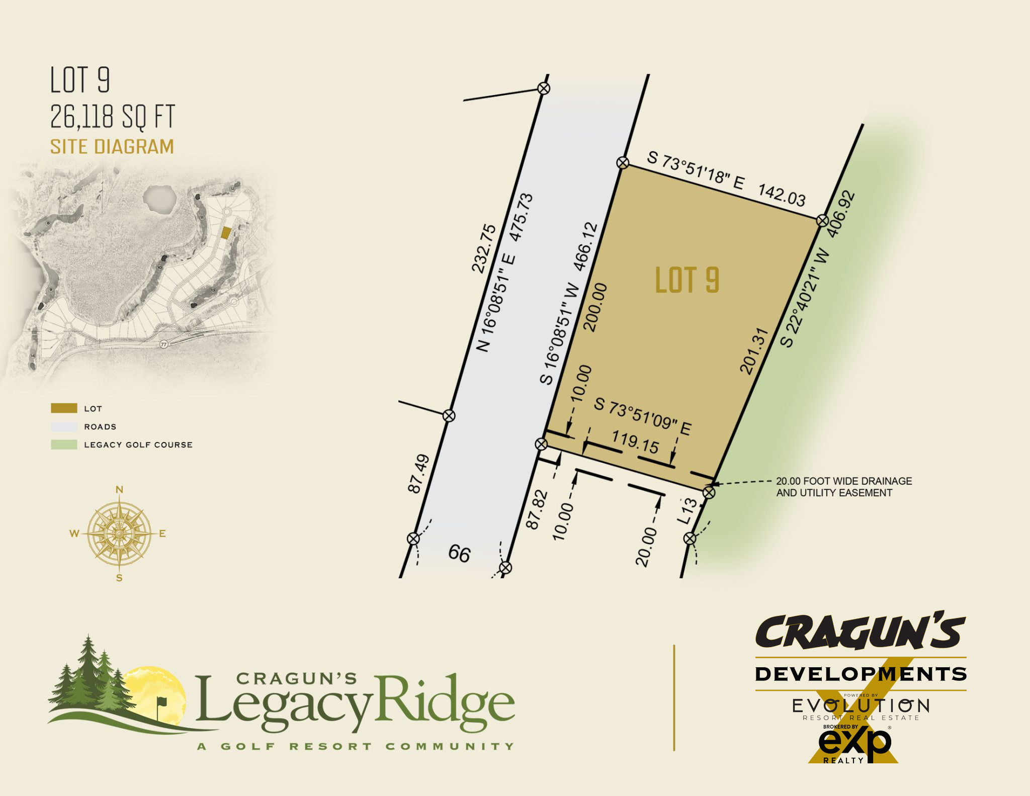 Legacy Ridge Lot 9 at Cragun's Developments in Brainerd, MN