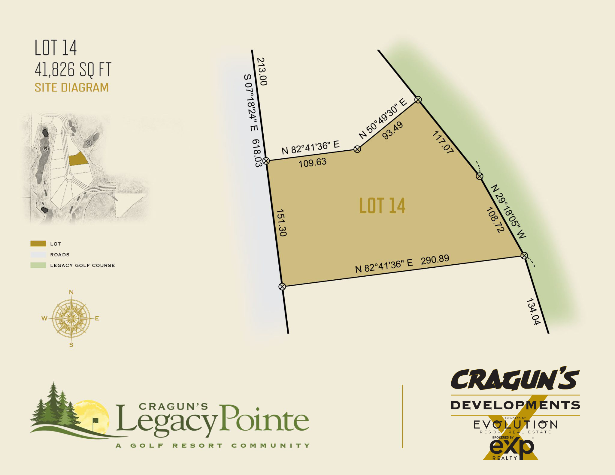Legacy Pointe Lot 14 at Cragun's Developments in Brainerd, MN