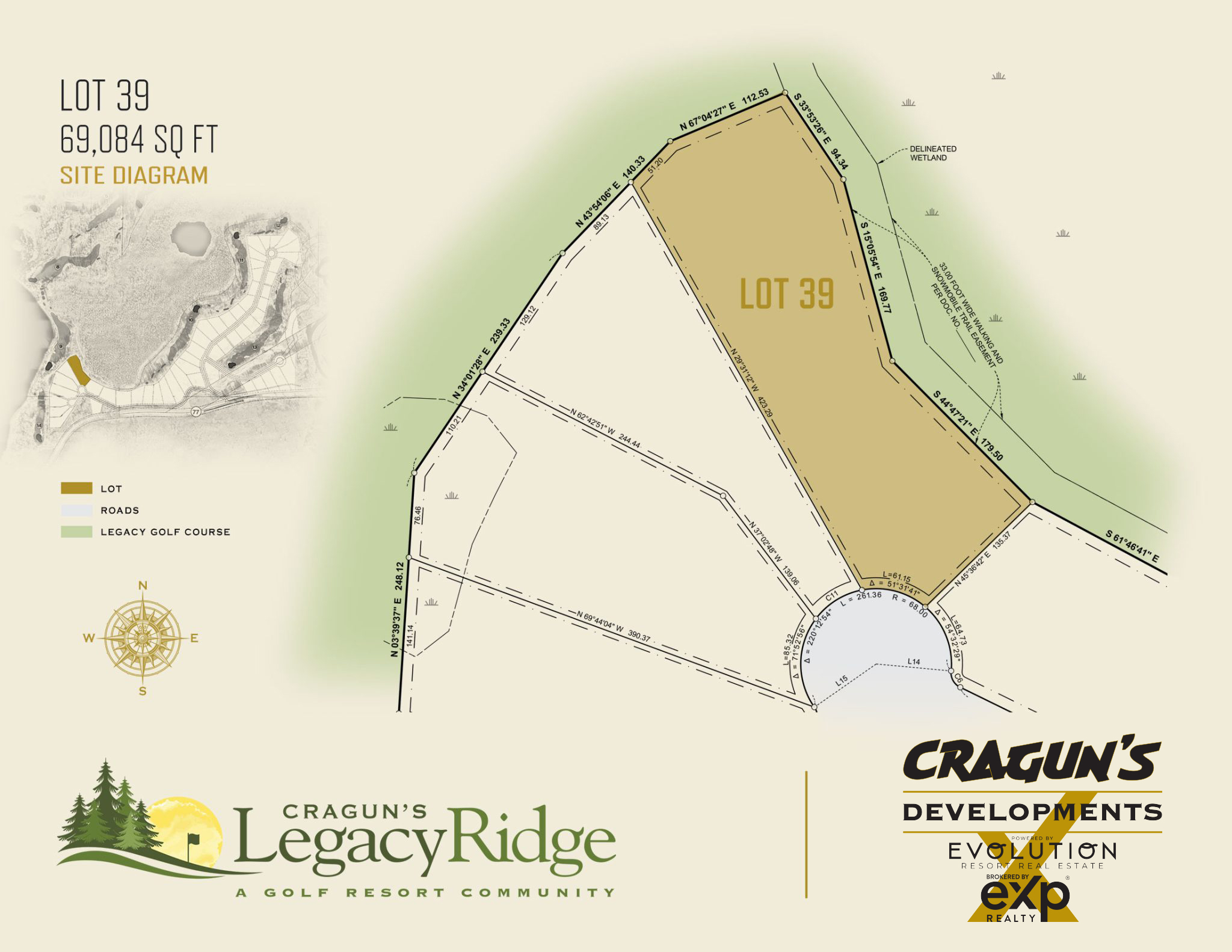 Legacy Ridge Lot 39 at Cragun's Developments in Brainerd, MN