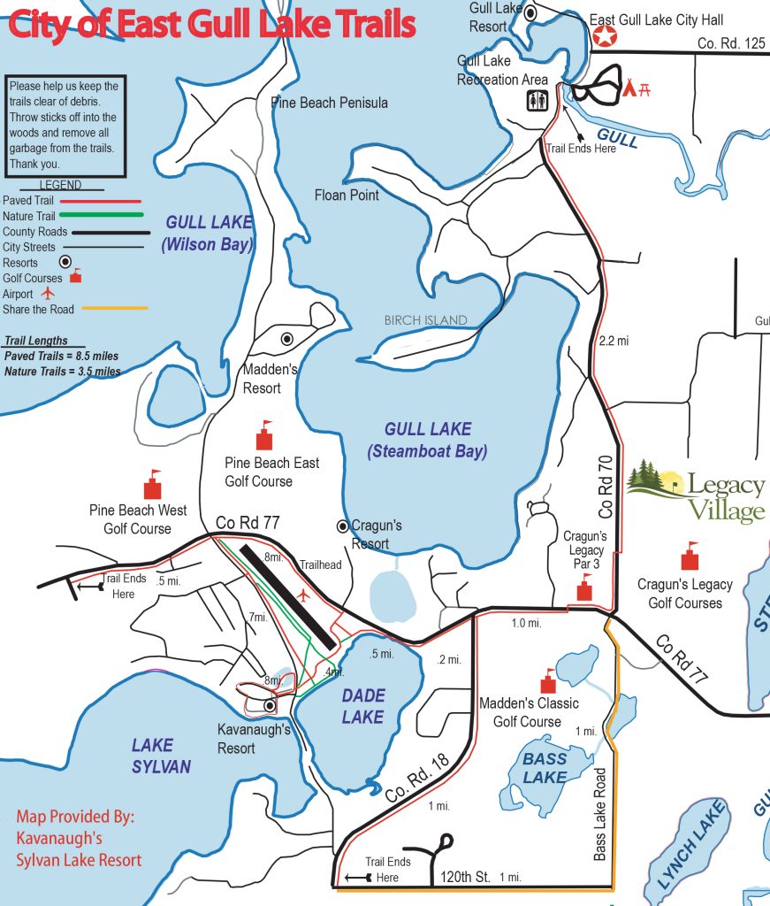 EAST GULL LAKE MULTI-USE TRAIL - Cragun's Developments